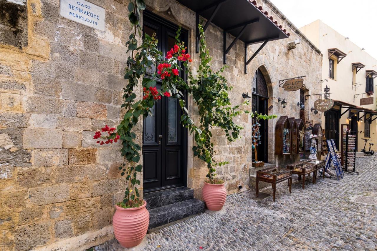 Casa Plumeria Of Old Town Rhodes Rhodes City Eksteriør billede